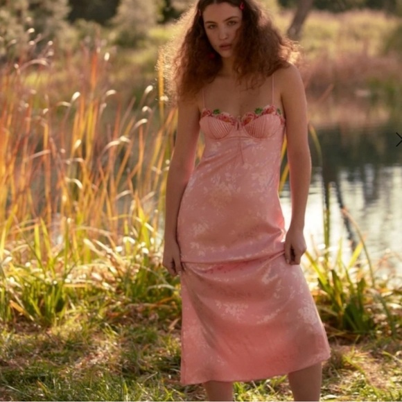 For Love And Lemons Dresses & Skirts - RARE! For Love And Lemons Lola Sample Floral Midi Dress